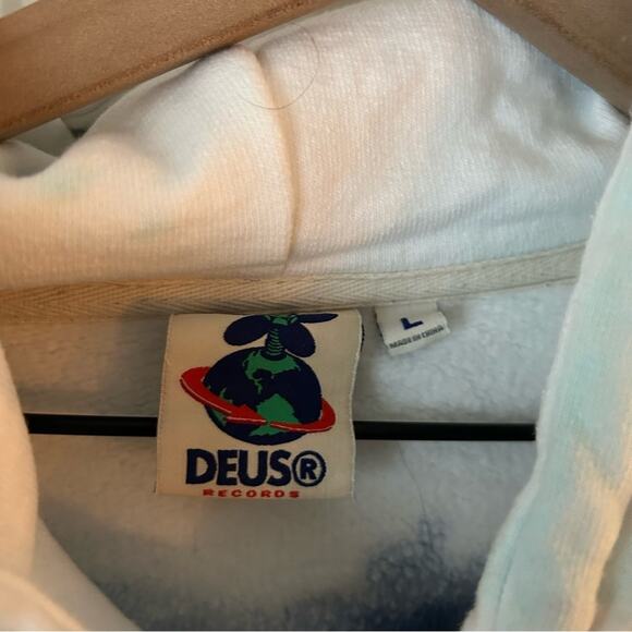 Deus ex Machina Flex Hoodie Blue size large - Picture 5 of 7